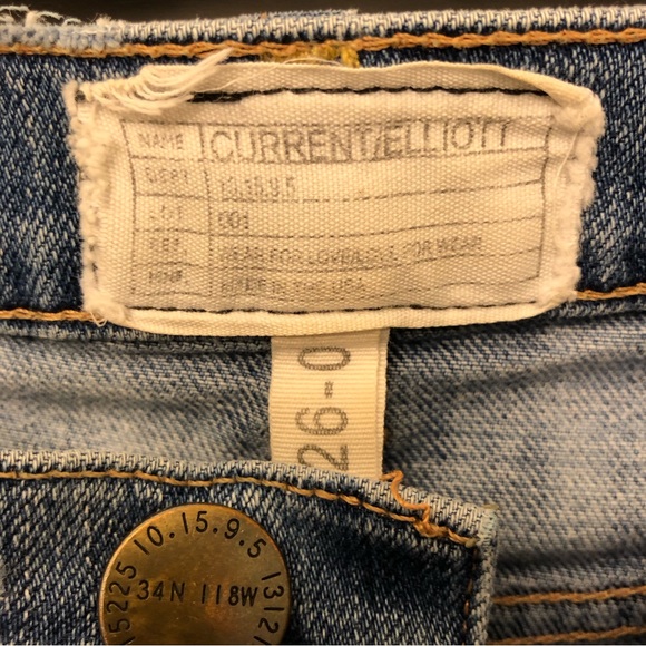 Current Elliott The Stiletto Shipwreck Destroy jeans - Picture 4 of 7